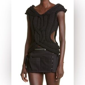 Dion Lee Black Knit Ensemble
